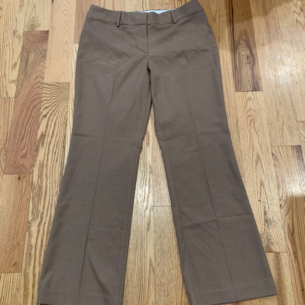 LOFT Julie Trouser in tan